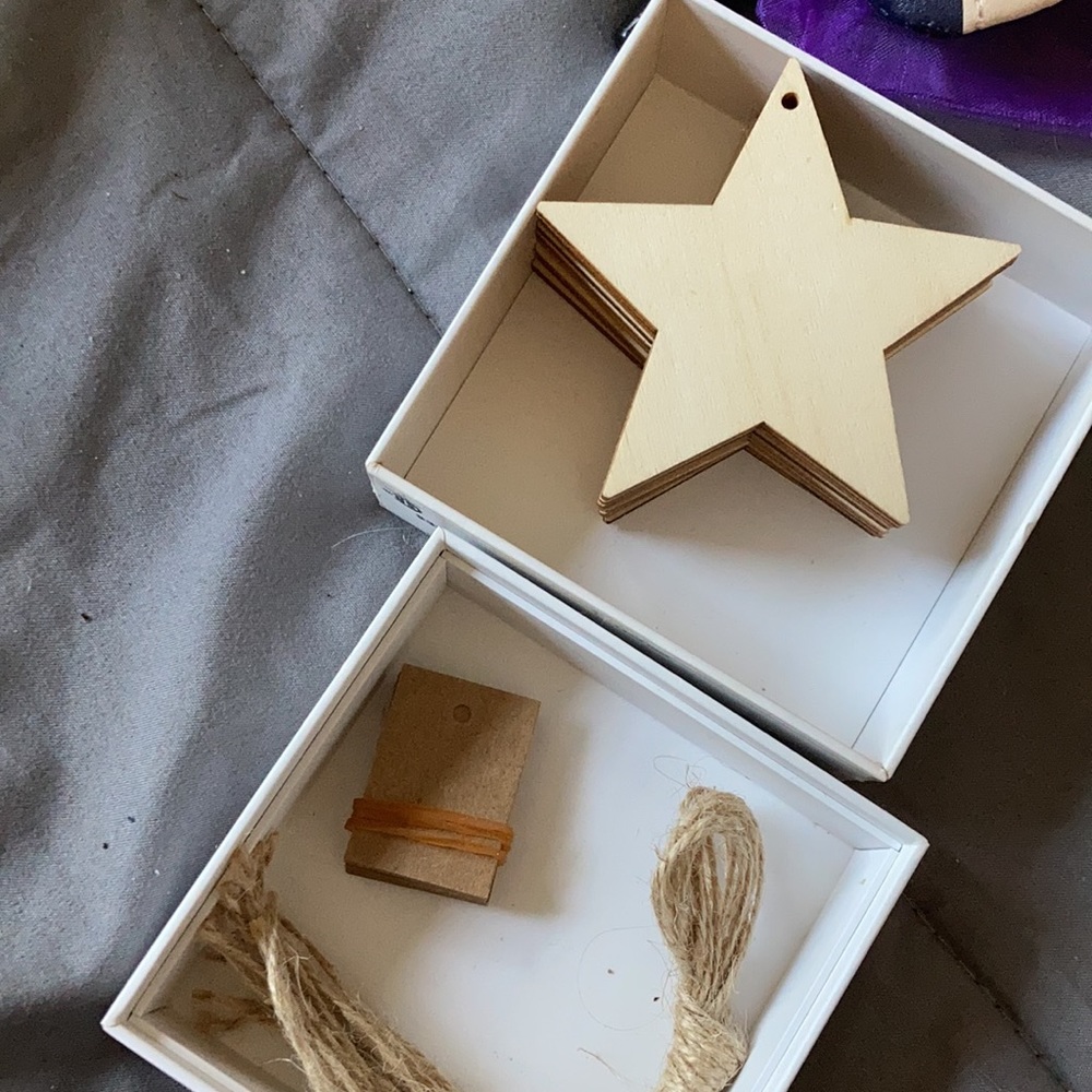 ⭐️WOODEN Craft stars ⭐️ - Picture 4 of 6